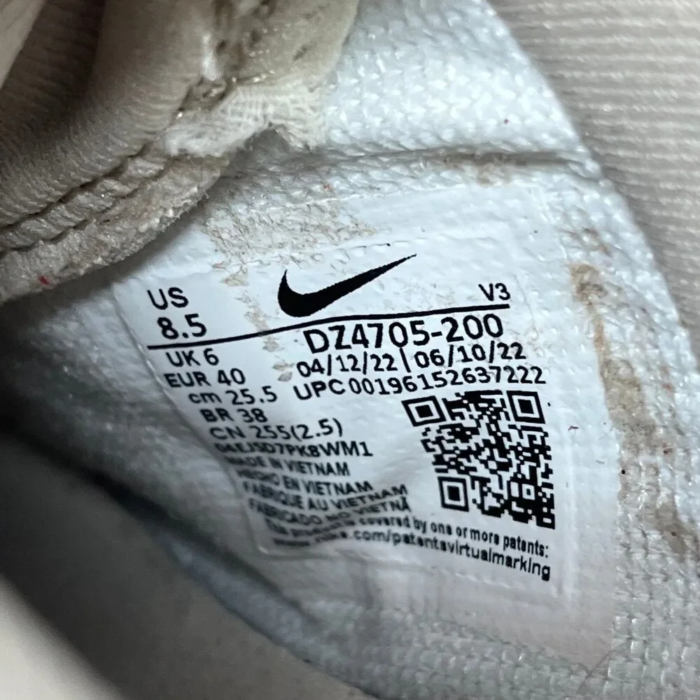 Nike Air Force 1 Shadow Shimmer Mars Sanddrift Suede Women’s 8.5 DZ4705-200